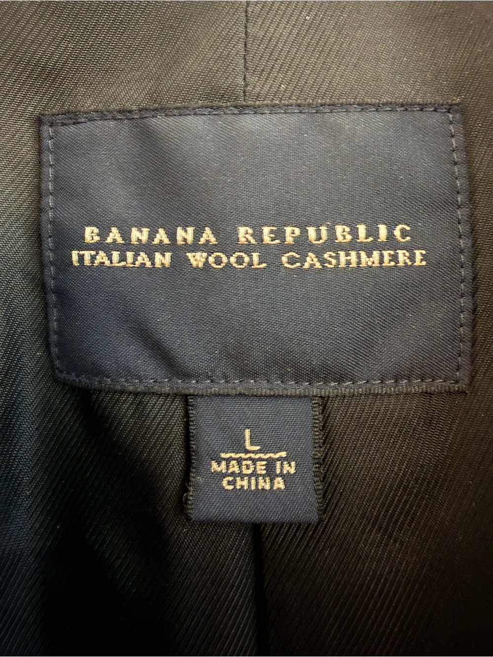 Banana Republic Italian wool cashmere jacket - Picture 7 of 9